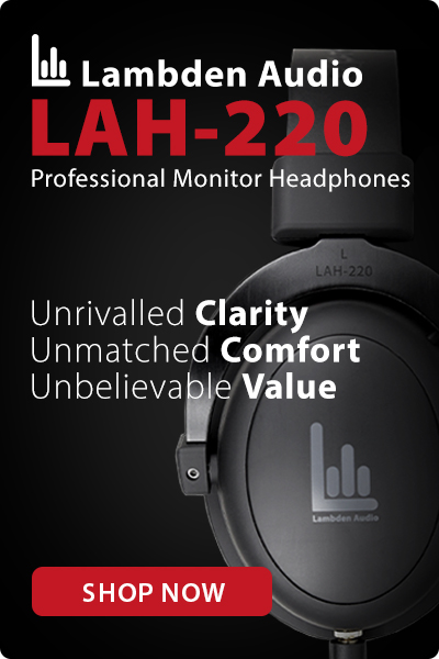 Lambden Audio LAH-200 Professional Monitor Headphones